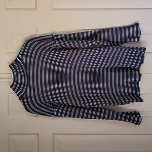 Helium womens vintage striped turtleneck sweater sz M